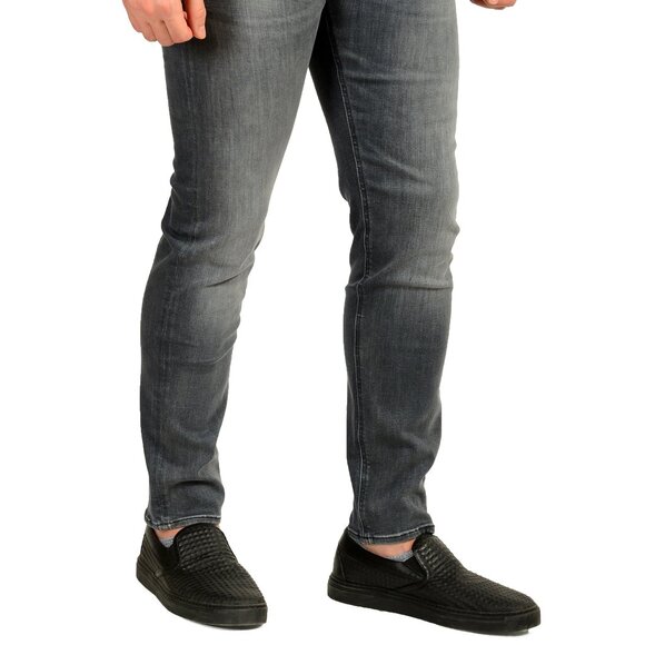 Hugo Boss Men's "Taber BC-P-1 Tapered Fit Gray Stretch Jeans US 32/32 IT 32/32 - Picture 2 of 6